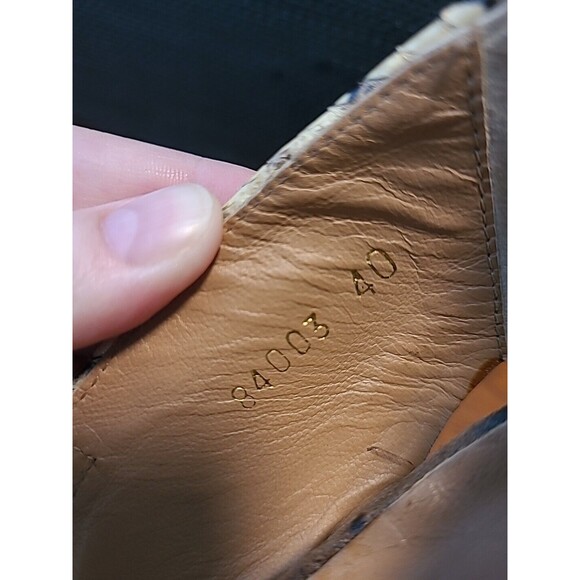 Latitude‎ Femme Women's Brown Suede Animal Print Shoes EU Size 40 US 9 - Picture 9 of 10